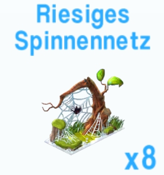 Riesiges Spinnennetz       